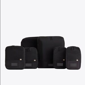 The Compression Packing Cubes 6 pc in Black